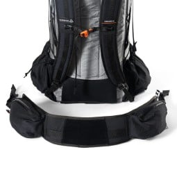Hyperlite Mountain Gear Unbound 55 Rucksack Grey mit optional entfernbaren Hüftgurt