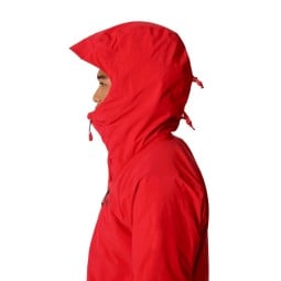 Rab Firewall Guide Regenjacke mit Helmtauglicher Kapuze.