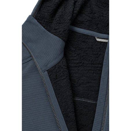 Rab Evolute Hoodie Fleecejacke Beluga mit kuscheligen Primaloft Evolve