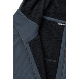 Rab Evolute Hoodie Fleecejacke Beluga mit kuscheligen Primaloft Evolve