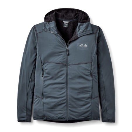 Rab Evolute Hoodie Fleecejacke Beluga