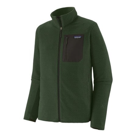 Patagonia R1 Air Jacket in Treeline Green