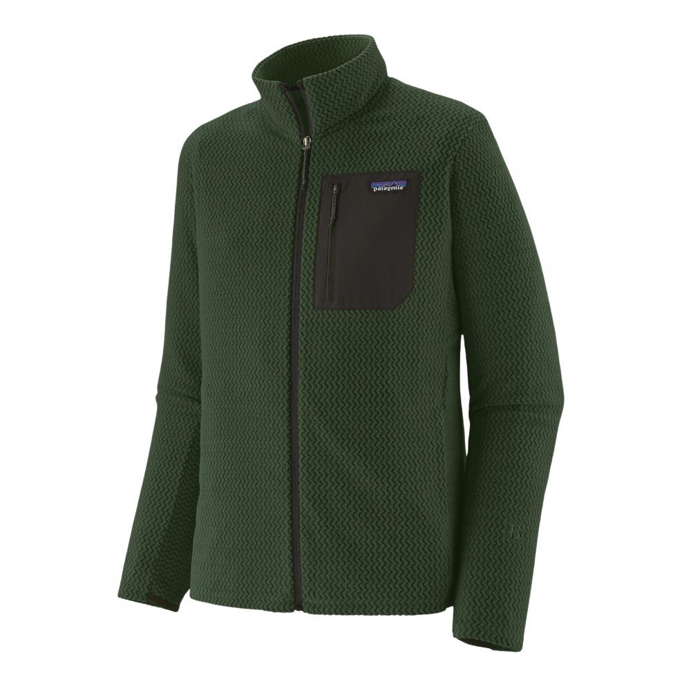 Patagonia R1 Air Jacket in Treeline Green
