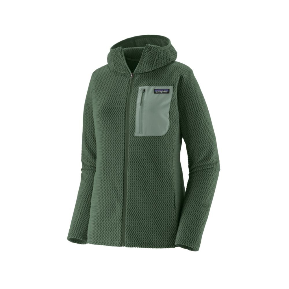 Patagonia R1 Air Full-Zip Hoody Damen in Canoppy Green