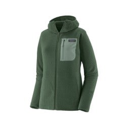 Patagonia R1 Air Full-Zip Hoody Damen in Canoppy Green
