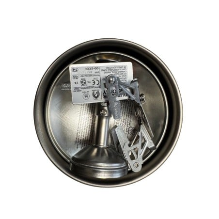 Walkonthewildside Pot 900 Gaskocher Spar-Bundle alles im Topf verstaubar.