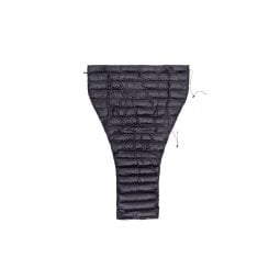 Liteway Sleeper UL Quilt mit Daunenfüllung oben ausgebreitet und unten geschlossen