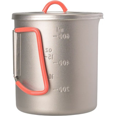 Evernew Ti Maccheroni Pot 750 mit geprägter Skala
