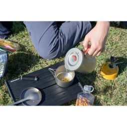 Evernew Ti Maccheroni Pot 750 im Einsatz