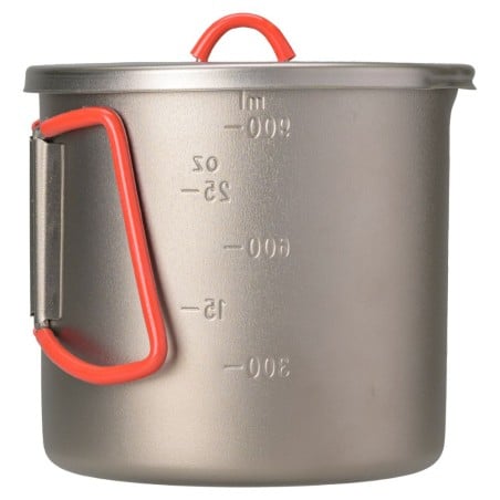 Evernew Ti Maccheroni Pot 1000 mit geprägter Skala