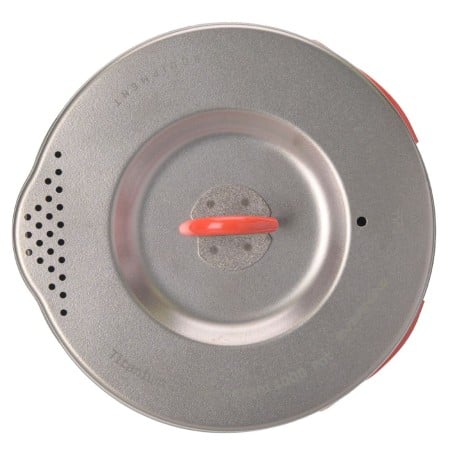 Evernew Ti Maccheroni Pot 1000 mit integriertem Sieb im Deckel