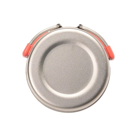 Evernew Ti (RED) Demitasse 220 FH Blick von Außen auf den Boden