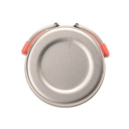 Evernew Ti (RED) Demitasse 220 FH Blick von Außen auf den Boden