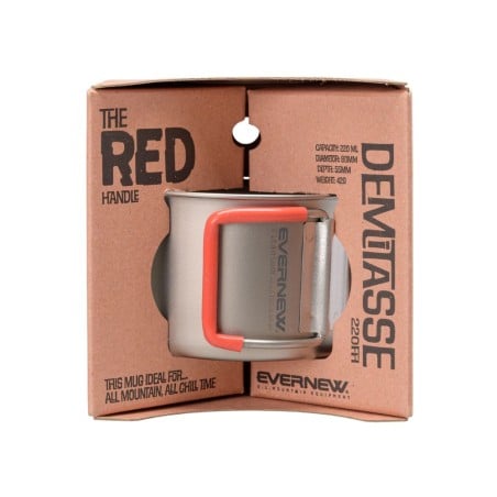 Evernew Ti (RED) Demitasse 220 FH verpackt