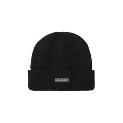 SealSkinz Gressenhall Strickmütze Black Frontansicht
