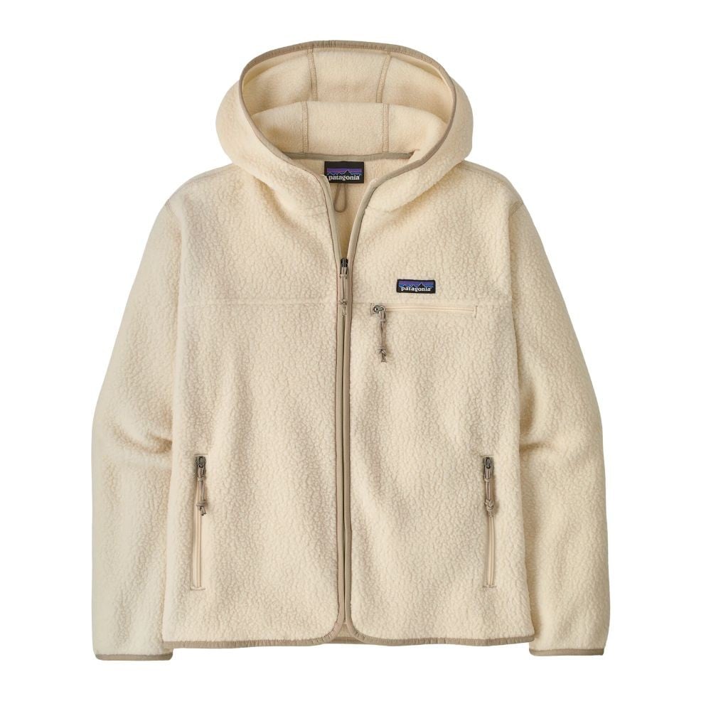 Patagonia Retro Pile Fleece Hoody Damen Natural