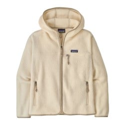 Patagonia Retro Pile Fleece Hoody Damen Natural