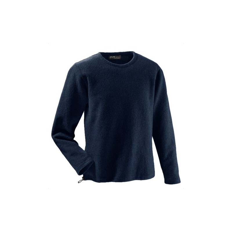 Mufflon Leon Pullover Herren Blau Mufflon Leon Pullover Herren Blau