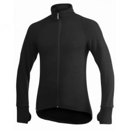 Woolpower Full Zip Jacket 600 im adretten Schwarz