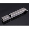 NiteCore NWS 10 Titan Notsignalpfeife auf schwarzem Untergrund