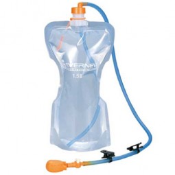 Evernew Hydration Tube Trinkschlauch Beispielbild mit Faltflasche (nicht enthalten)