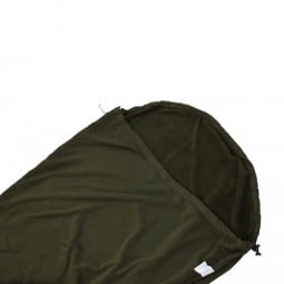 Carinthia Grizzly Microfleece Liner Olive Kopfbereich mit Kapuze