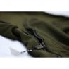 Carinthia Grizzly Microfleece Liner Olive Detailansicht Reißverschluss