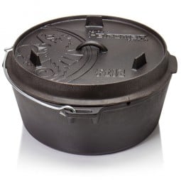 Petromax Dutch Oven Feuertopf ohne Füße mit Deckel