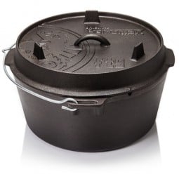 Petromax Dutch Oven Feuertopf ohne Füße FT9 mit Deckel