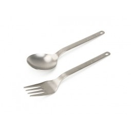 Snow Peak Titanium Fork & Spoon Set