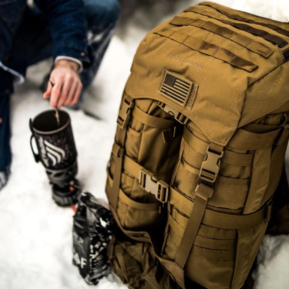 Eberlestock Warhammer Fluchtrucksack im Einsatz