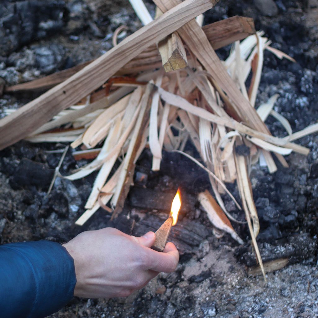 UCO Sweetfire Feuerstarter im Einsatz