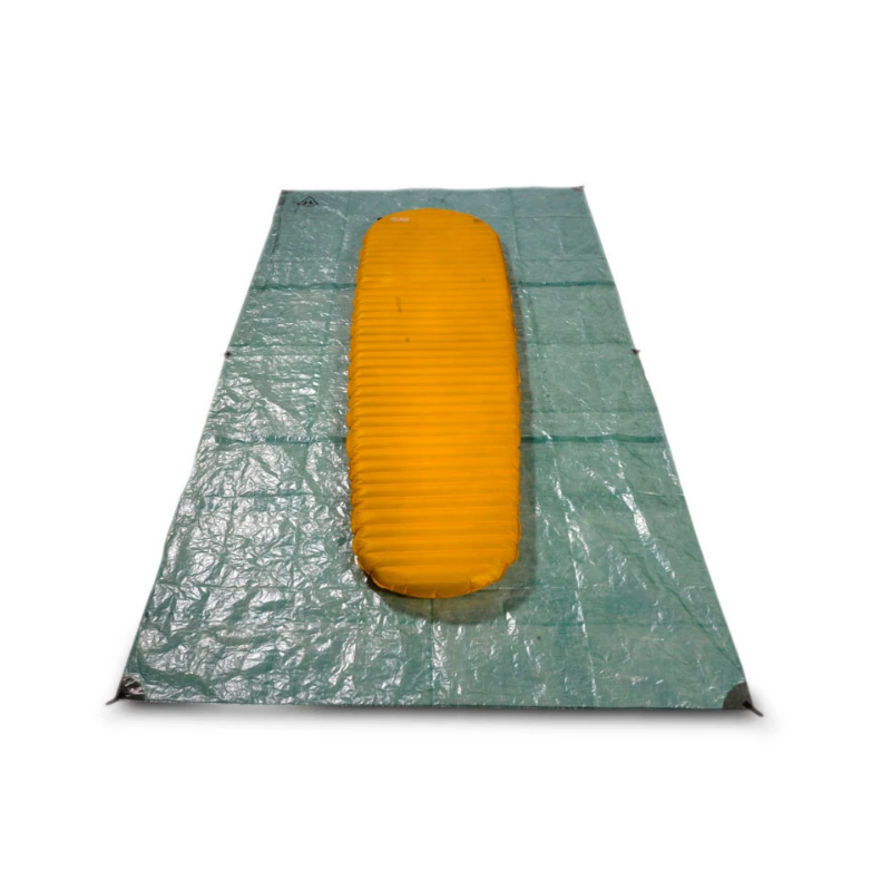 Footprint unter Isomatte am Beispiel des DCF Groundsheets von HMG