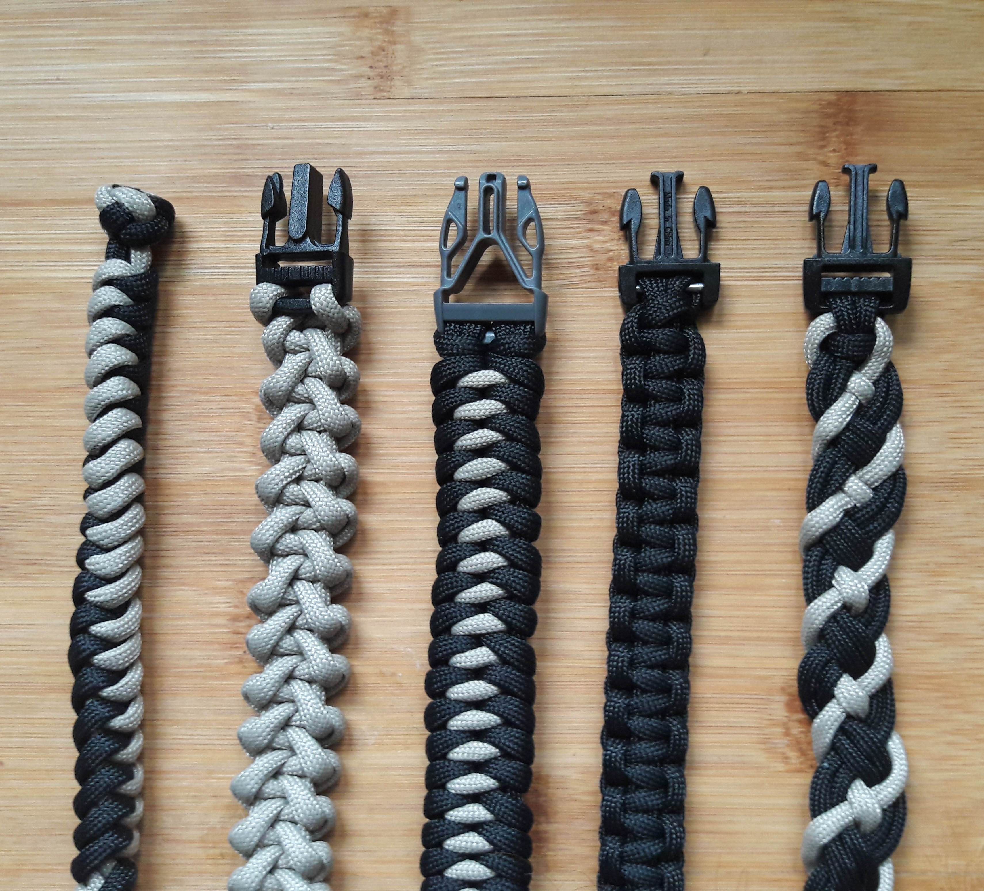 Paracord Armbänder und einfach selber machen