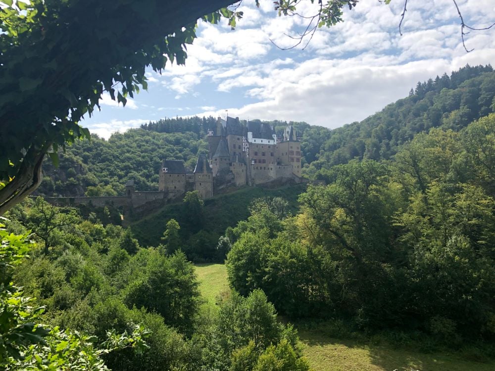 Ausblick auf Burg Eltz