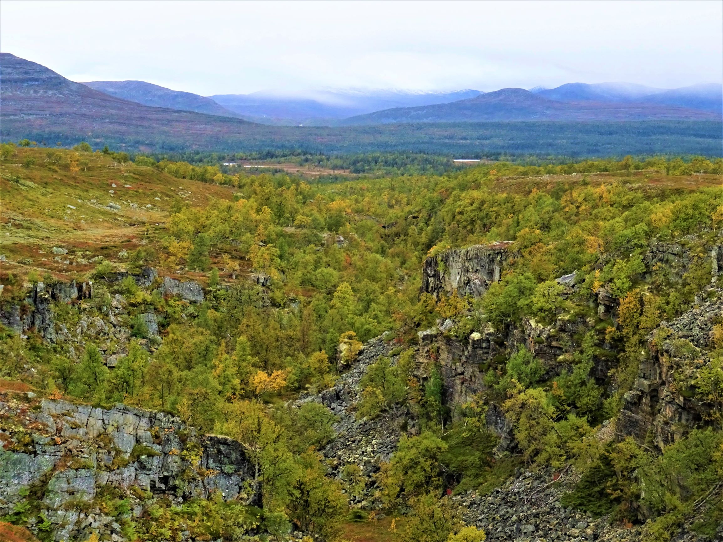 Jämtlands Bergwelt im Herbst