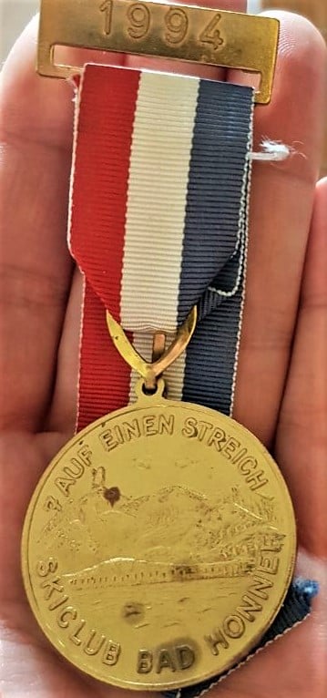 Medaille für die Langstrecke