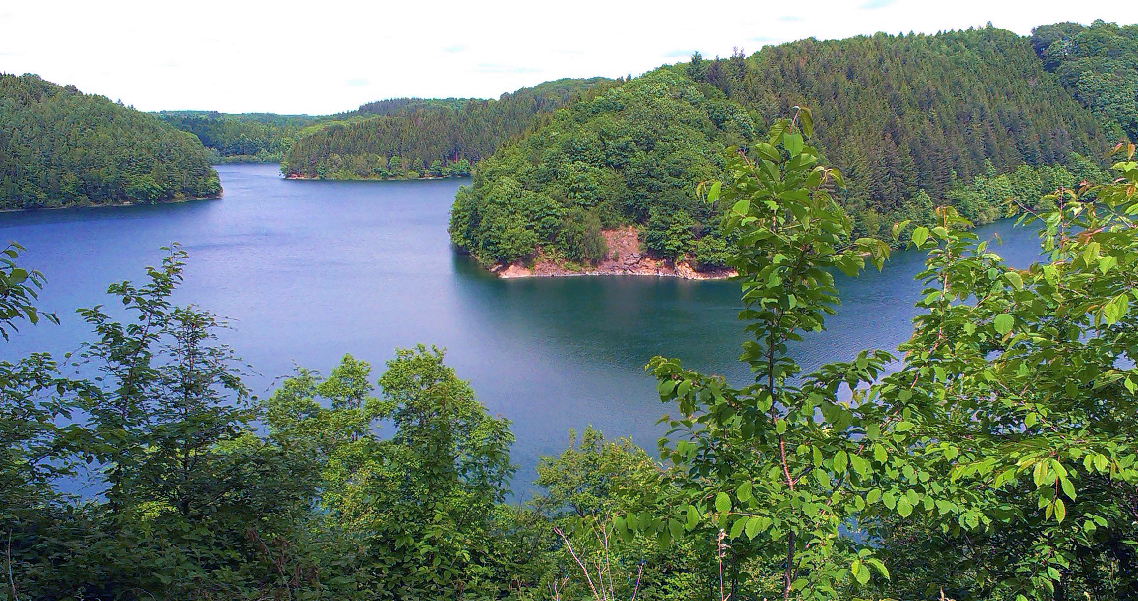 Aussicht auf die Talsperre