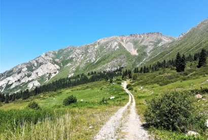 Wanderweg in Kasachstan