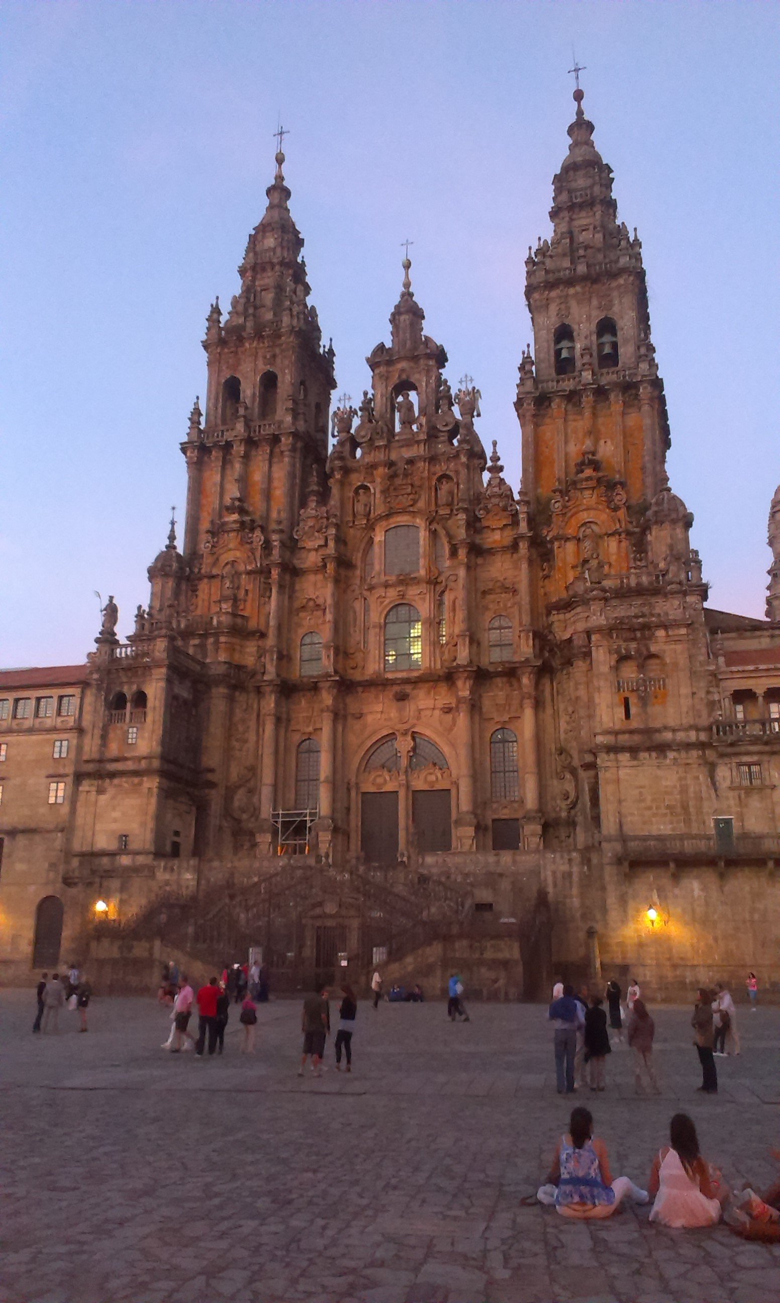 Kathedrale in Santiago de Compostela