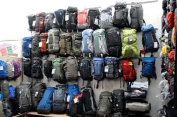 Rucksack Wand