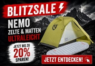 Blitzsale zum WOchenende mit Nemo Produkten. 