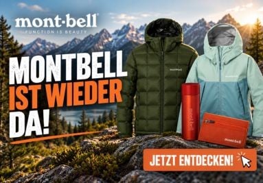 Frisch aus Japan sind die Neuheiten von Montbell eingetroffen. 