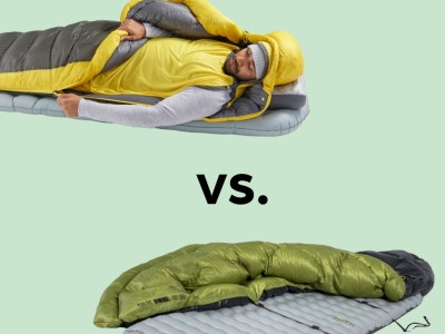 Schlafsack vs. Quilt - ultraleichte Schlafsysteme im Vergleich